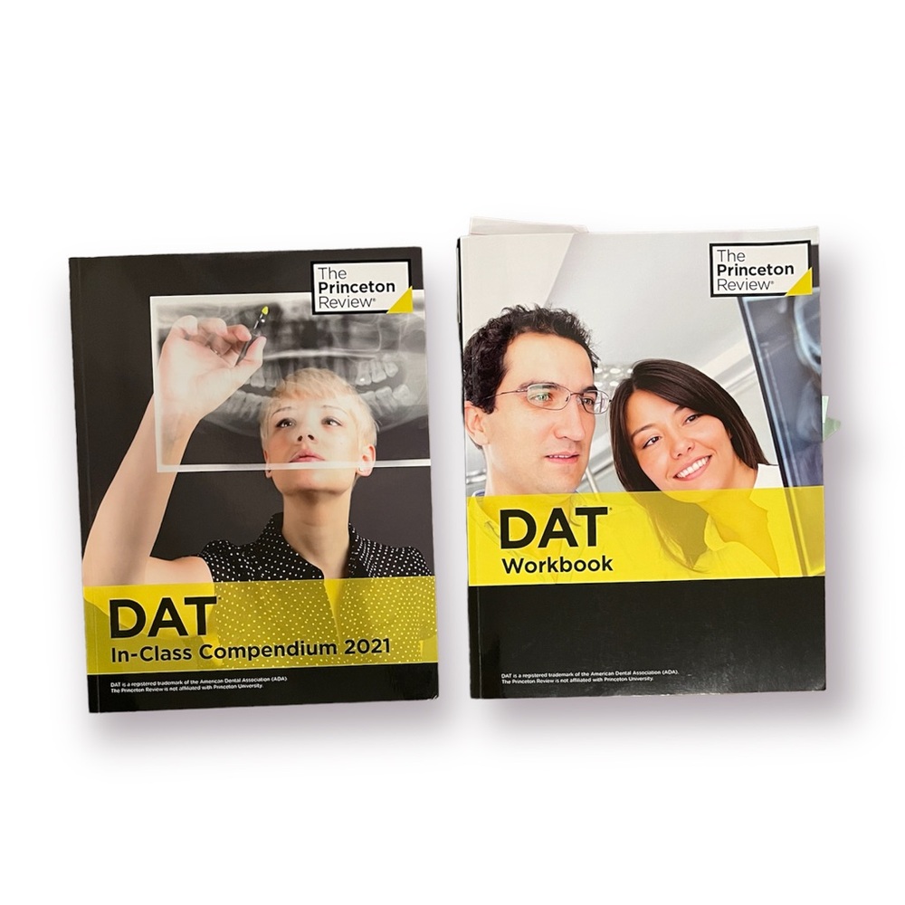 The Princeton Review DAT Workbook and In-Class Compendium Book Set